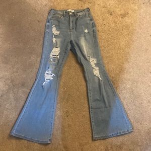 BootCut Ripped Jean Pant - Wax Jean Collection, 9/29